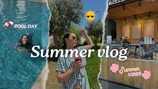 Pool day vlogإن عملية درت لتصحيح النظر ؟فلوغ صيفي؜️