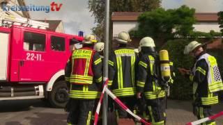 Dachstuhlbrand am Josef-Hospital in Delmenhorst