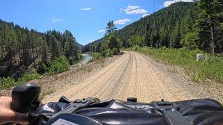 Day 14: Haugan  to St Regis MT. Bicycle touring the Great American Rail Trail