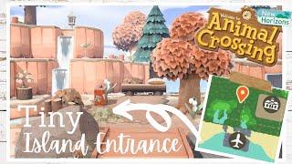 Entrance Close to Resident Services Speed Build | Animal Crossing New Horizons