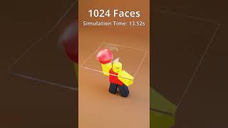 Roblox Baller vs Cloth Simulation  | Satisfying 3D Animation