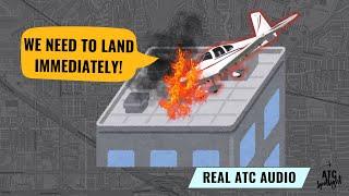 Plane Crashes Into California Building: ATC Audio Captures Pilot's Chilling Last Moments