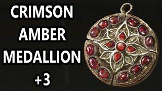 Crimson Amber Medallion + 3 Location Elden Ring Shadows Of The Erdtree