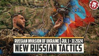 New Russian Tactics Before Ukrainian Attack on Kursk