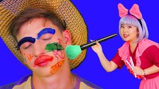Let's Make Daddy Pretty | Kids Funny Songs