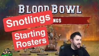 Snotlings Starting Rosters - Blood Bowl 2020 (Bonehead Podcast)