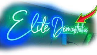 Lamomo Custom Neon Signs, Customizable LED Sign, Dimmable Personalized Neon Lights