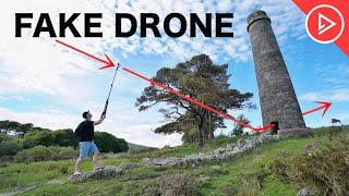 How To FAKE a DRONE SHOT with YOUR PHONE | Mobile Filmmaking Tips For Beginners