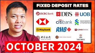 I Found the BEST Fixed Deposit Rates for OCTOBER 2024 