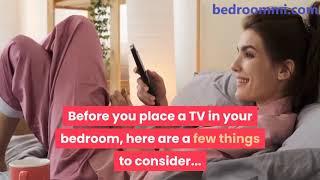 Where to Put TV In Bedroom