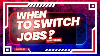 When you should "Switch" you job (Actuarial)?