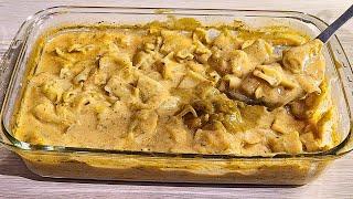 MACARRÃO CREMOSO FEITO NO FORNO, RÁPIDO E FÁCIL