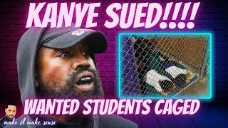 Weird Kanye West Lawsuit | Simulated Playing With Himself & Wanted Students Caged #kanyewest