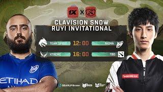 CHUNG KẾT: XTREME vs SPIRIT | Snow Ruyi | FINAL DAY | DK vs RIVER | 23 DOTA TV