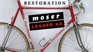 Vintage bike restoration Moser AX Leader with Campagnolo C Record