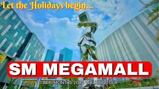 2024 SM MEGAMALL Christmas Walking Tour + Redevelopment Updates | Philippines [4K HDR]