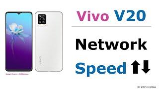 Vivo V20 | Network Speed Indicator Available | Network Speed Option available