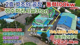 경기도 포천시 가산면 정교리 공장매매가 7.5억(평단가248만원)토지면적 : 302평/건축면적 : 120평 연면적 : 203평/계획관리지역#포천소형공장#단추공장#오래된공장#싼공장