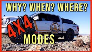 F150 Ford Tremor 4x4 Modes EXPLAINED