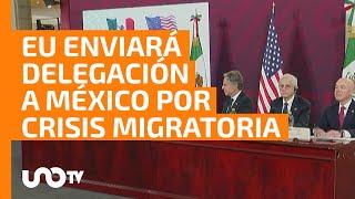 AMLO y Biden hablan de crisis migratoria: EU enviará delegación de alto nivel a México