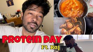 Kozhi kulambu day in Canada | Protein day | DNK Creations