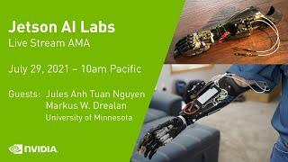 JETSON AI LAB – E06 | Neuroprosthetic Hand