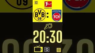 BVB gegen HeidenheimAnpfiff um 20:30 in Dortmund#bvb #bvb09  #borussiadortmund #fcheidenheim