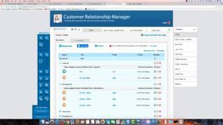 Cloudnet360 CRM - List View