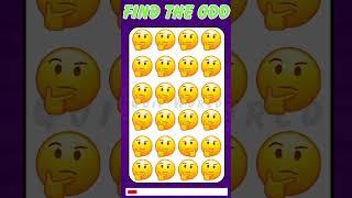 Find The Odd #2 | #quizworld #testyoureyes #findoddoneout #ytshorts #yt #emojipuzzle #trendingshorts