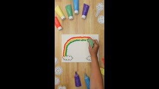 Crayola Whipped Paint Kit #crayola #paint #color #rainbow #kids #shorts