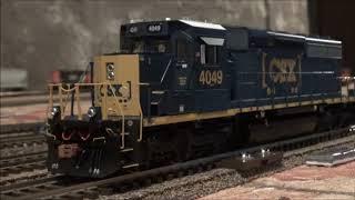 Review of the ScaleTrains CSX SD40-3 with ESU Loksound 5