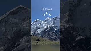 My 1st time seeing Mt Everest  #mteverest #nepal #nepal2022 #helicoptertours