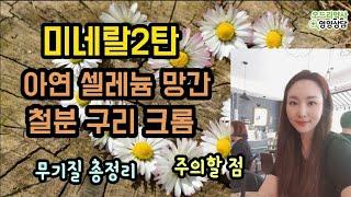 미네랄 효능과 하루권장량, 부족증상, 주의할 점ㅣ아연, 셀레늄, 망간, 철분, 구리, 크롬ㅣ필수미량미네랄, 무기질ㅣ미네랄2탄