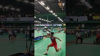 Sen smash and Backhand #badminton #badmintonlovers #shorts