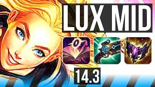 LUX vs TALON (MID) | 900+ games, 8/3/12, Dominating | BR Challenger | 14.3