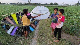 LAYANGAN GAPANGAN PEGON BOCIL ABDAN  VS GAPANGAN MINI DARI LIDI PUNYA DANIS