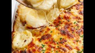 Garlic Parmesan Scalloped Potatoes