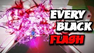 How to use EVERY Black Flash in Jujutsu Shenanigans | Roblox