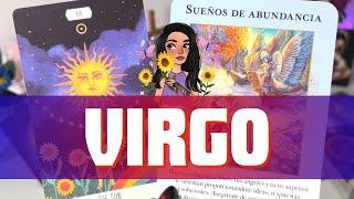 VIRGO ️ MANANTIAL DE ABUNDANCIA TE BAÑA POR COMPLETO!! DIOS TE LO CUMPLE!! MAGNÍFICA DICHA LLEGA!!