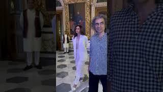 Taapsee Pannu and Imtiyaz Ali in Hyderabad at Taj Falaknuma Palace