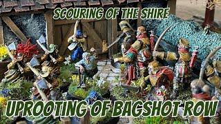 MESBG Narrative Battle Report | Scouring of the Shire - The uprooting of Bagshot Row