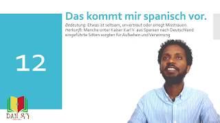 5 deutsche Redewendungen auf amharisch ጀርመንኛ አባባሎች በአማርኛ!