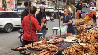 Yummy Khmer Food, Asian Vlog Travel, Street Food Tour In Phnom Penh And Countryside, Cambodia