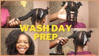 Detangle and pre poo KIDS natural hair | NOTEARS| Tips for easy detangling for parents