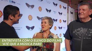 Entrevista com o elenco do filme 'Até Que a Música Pare', no Festival do Rio 2023