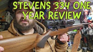 Stevens 334 One year update.