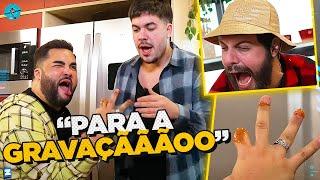 LUCAS GUEDEZ SOFRE ACIDENTE AO VIVO