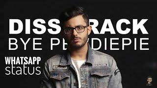 Bye Pewdiepie | Carryminati disstrack Whatsapp status