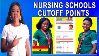 Universities offering Nursing in Ghana and their Cutoff Points