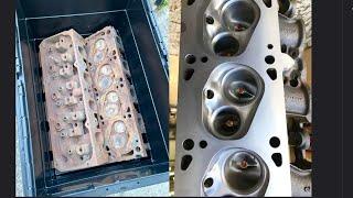 Ford 2V Cleveland Heads $10 DIY Chemi-Clean